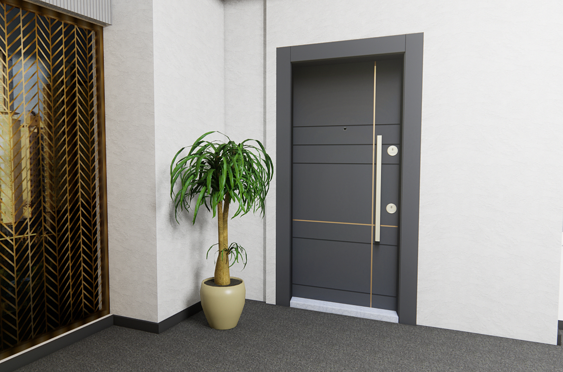 Kent 2 Çelik Kapıcı